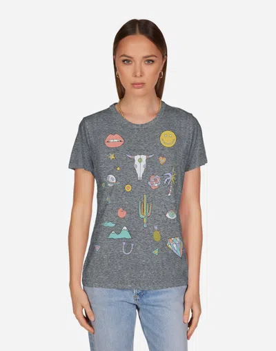 Lauren Moshi Wolf Desert Vibes In Heather Grey