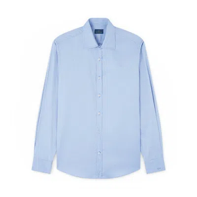 Paul & Shark Camicia Prestige In Cotone 120/2 In Blu