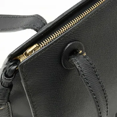 Pre-owned Chanel Black Caviar Leather Shoulder Bag Tote Bag ()