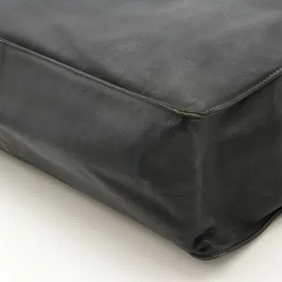 Pre-owned Chanel Black Leather Shoulder Bag Tote Bag ()