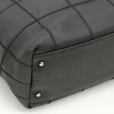 Pre-owned Chanel Black Leather Tote Bag ()