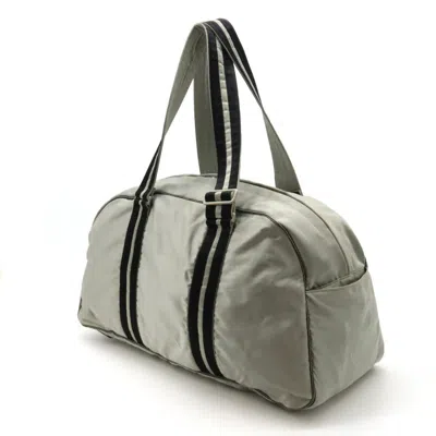 Pre-owned Chanel Black Silver Nylon Shoulder Bag () In Black, Silver