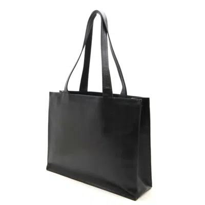 Pre-owned Chanel Caviar Skin Black Caviar Leather Shoulder Bag Tote Bag ()