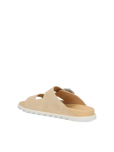 Shop Roger Vivier Sandals In Meat