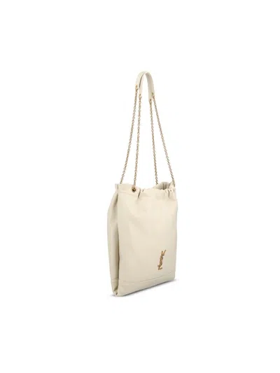 Saint Laurent Bags In Soft Cream