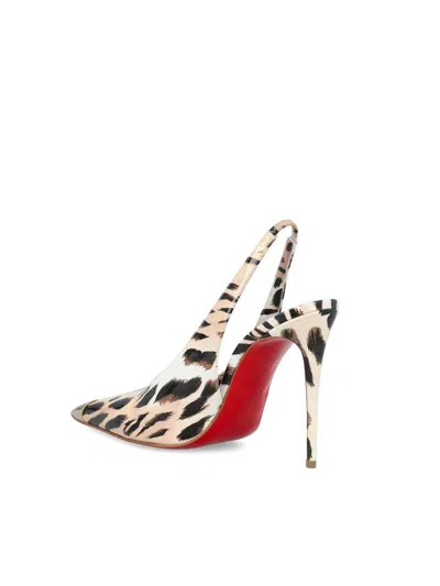 Christian Louboutin 'wild' Animal Print Cap Toe Pump In Vintage Rose