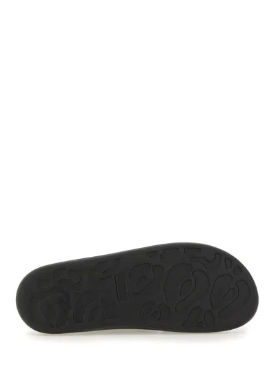 Alexander Mcqueen Alexander Mc Queen Hybrid Double Buckle Black Sandals In Black