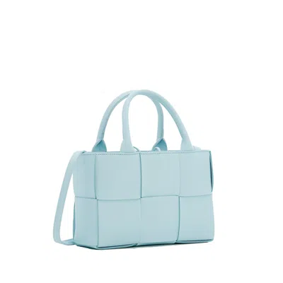 Bottega Veneta Arco Mini Tote Bag Women In Blue