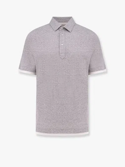 Brunello Cucinelli T-shirt And Unique Pole In Multicolor