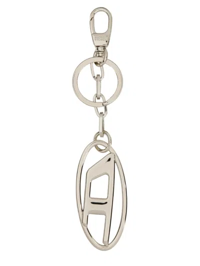 Diesel Golden Zinc Key Holder In Metallic