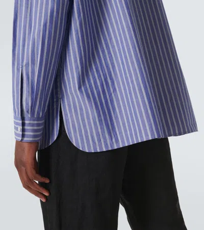 The Row Bresson Shirt In Blue