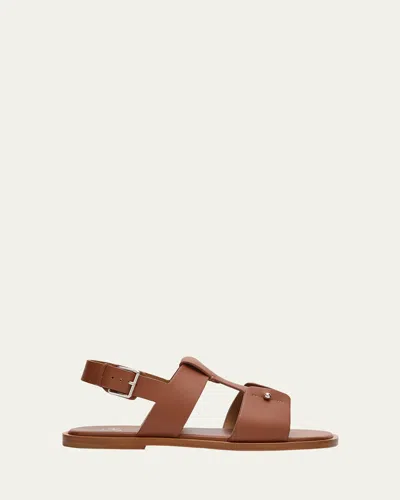 Christian Louboutin Chambeliss Strappy Open-toe Sandals In Brown