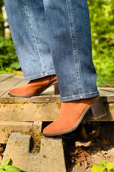 Seychelles Women's Pretty Little Bird Boot In Cognac In Green