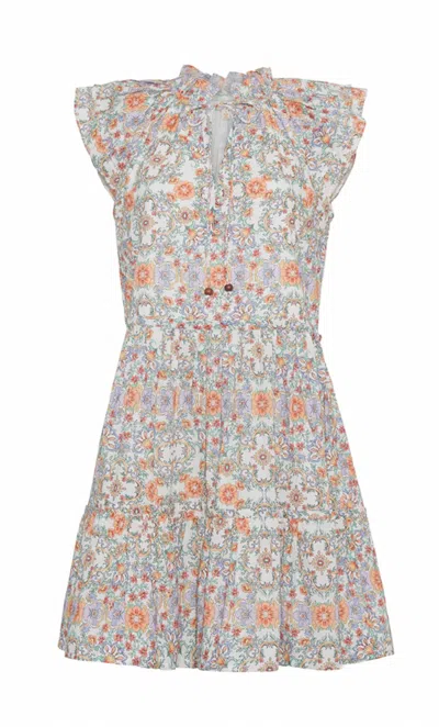 Anna Cate Aimee Dress In Geo Block In Multi