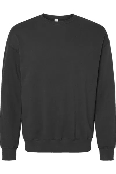 Bella+canvas Sponge Fleece Drop Shoulder Crewneck Sweatshirt In Grey