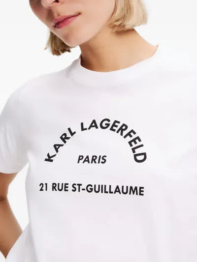 Karl Lagerfeld Woman In White