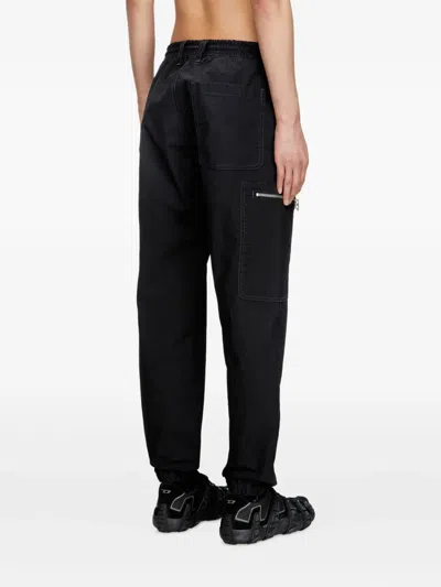 Diesel D-lab Cargo Pants In Black