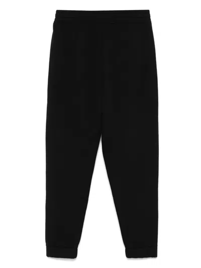Maison Kitsuné Bold Fox Head-patch Track Pants In Black