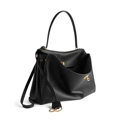 Balenciaga Rodeo Top Handle Media In Black
