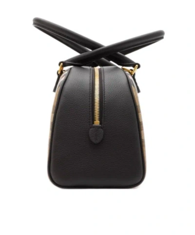 Burberry Highlands Bowling Bag In Neutral