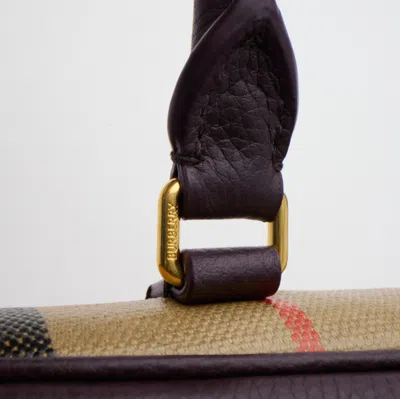 Burberry Highlands Bowling Bag In Neutral