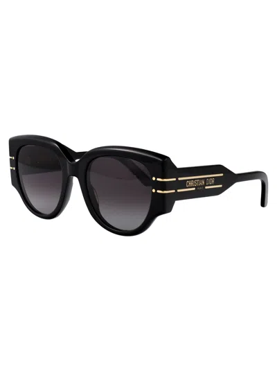 Dior Full Frame Sunglasses In Black