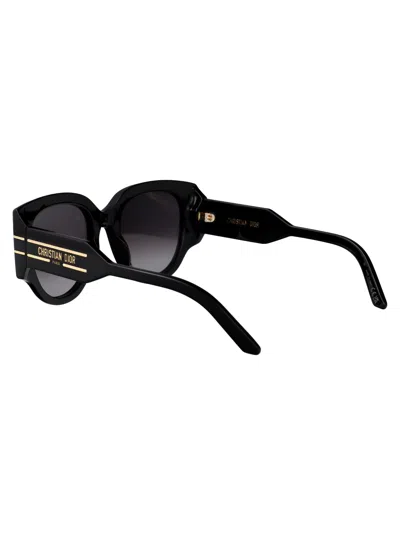 Dior Full Frame Sunglasses In Black