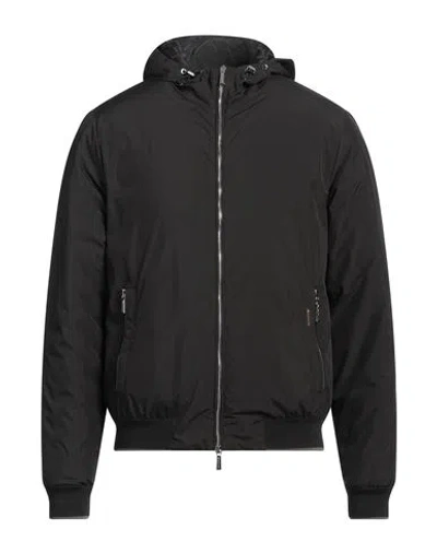 Moorer Man Puffer Black Size 48 Polyester In Black