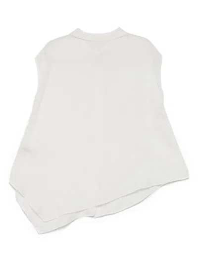 Forme D'expression Linen Vest In White