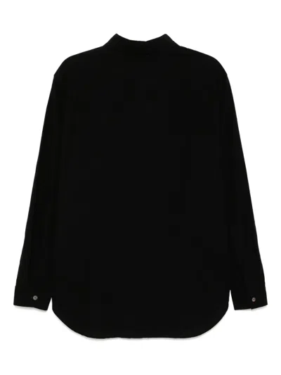 Forme D'expression Cotton Shirt In Black
