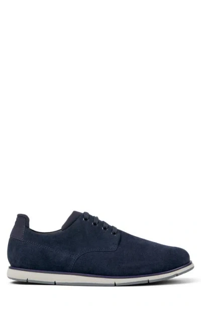 Camper Smith Plain Toe Derby In Blue