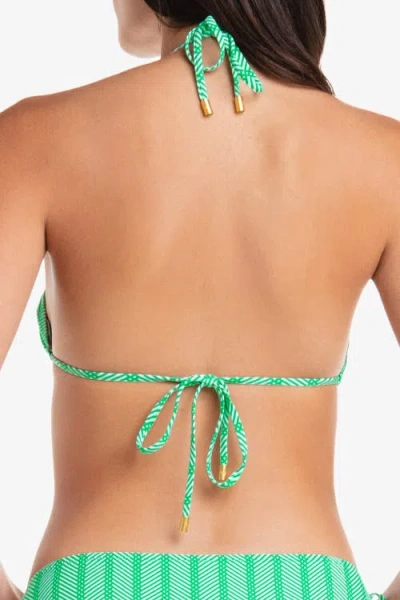 Helen Jon String Bikini Top In Nautical Weave