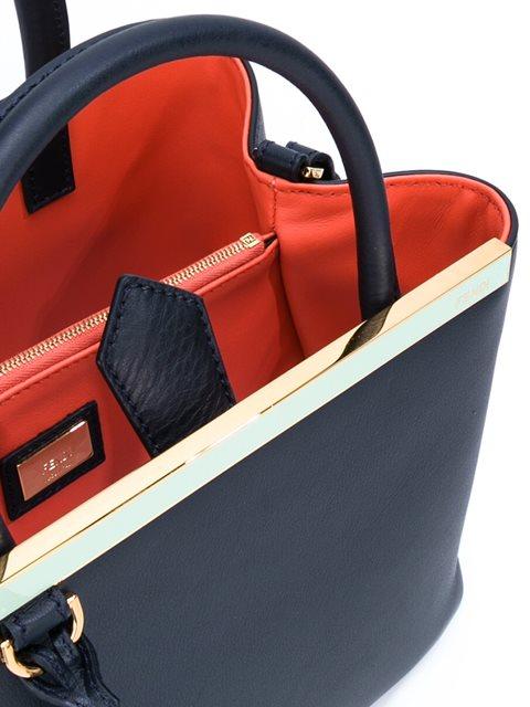 small leather shopper