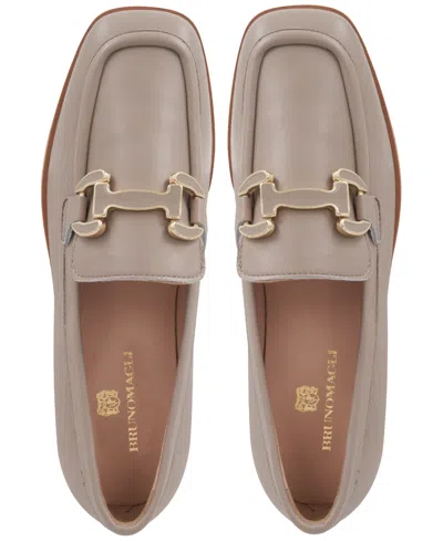 Bruno Magli Women's Natalie Loafer Flats In Stone