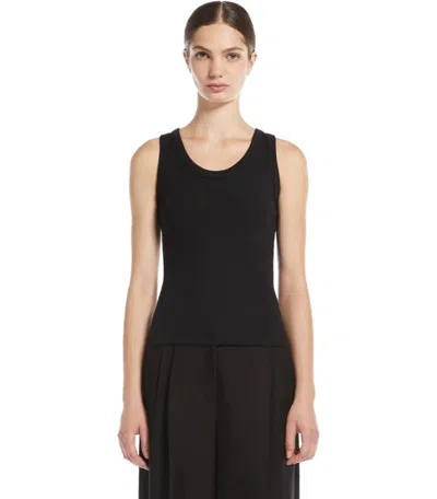 Max Mara Weekend Multic Black Top In Black