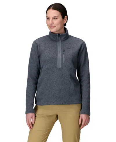 Marmot Women's Drop Line 1/2 Zip Jackets In Gray