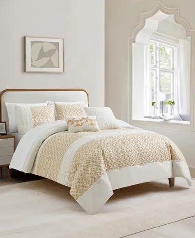 Sunham Neutral Dalton 9-pc. Comforter Set, King In Neutral