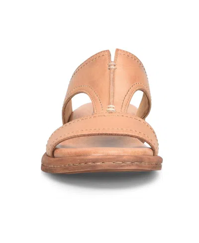 Born Women's Remo Sandal In Light Brown In Light Brown Butterfly