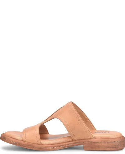 Born Women's Remo Sandal In Light Brown In Light Brown Butterfly