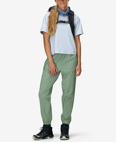 Marmot Women's Air Exchange Upf 50 Crew Short Sleeve Ribbed Collar T-shirts In White