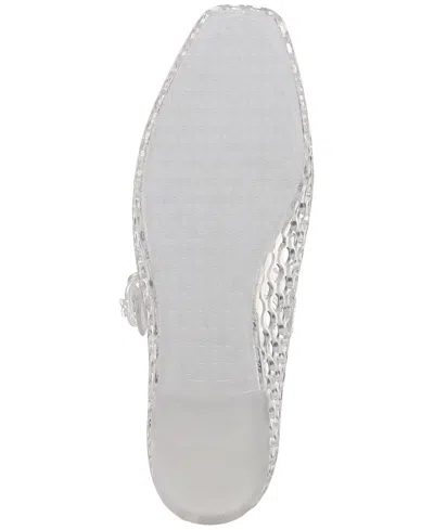 Sam Edelman Michaela Mary Jane Jelly Flats In Clear