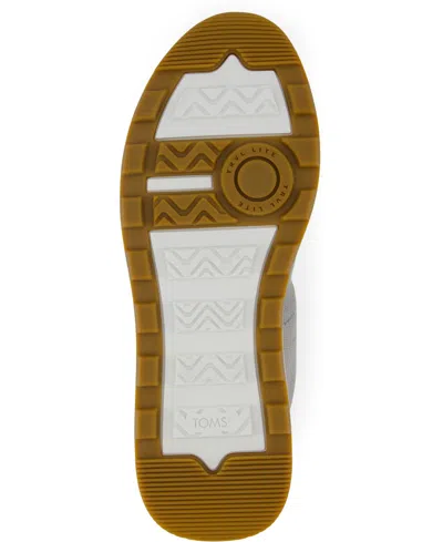 Toms Women's Trvl Lite Cabrillo Lace-up Sneakers In Drizzle Gray Heritage Canvas