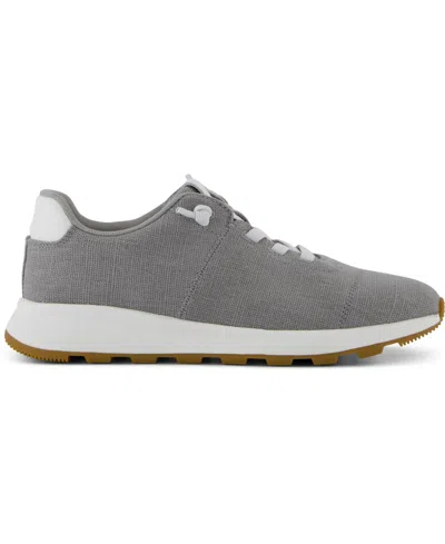 Toms Women's Trvl Lite Cabrillo Lace-up Sneakers In Drizzle Gray Heritage Canvas