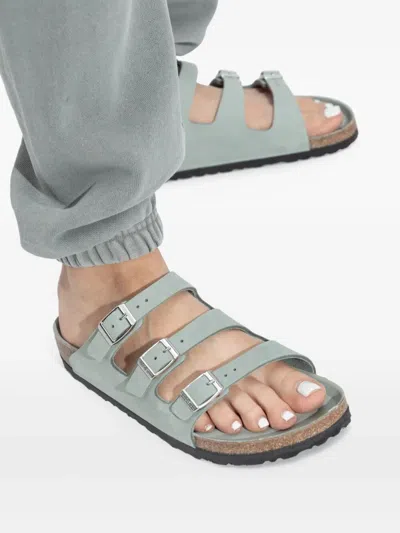 Birkenstock Florida Fresh Pure Sage Sandal In Green