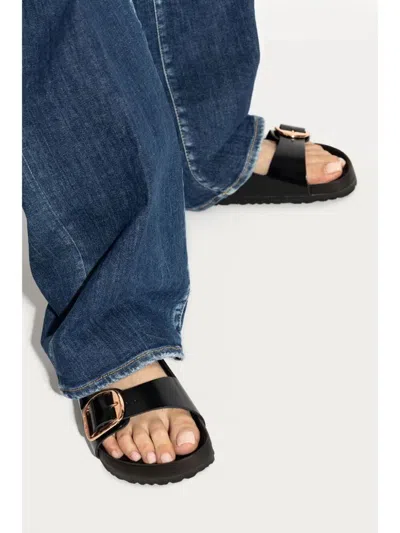 Birkenstock 'arizona Big Buckle Slide In Black