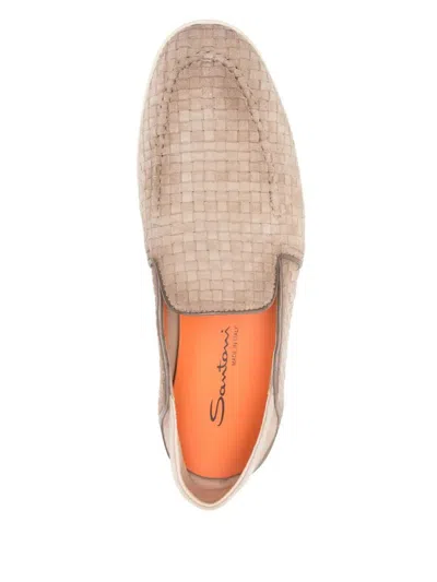 Santoni Theo B Loafer Malibu In Brown