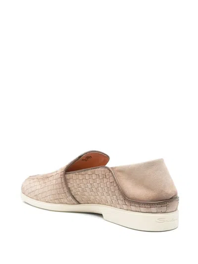 Santoni Theo B Loafer Malibu In Brown