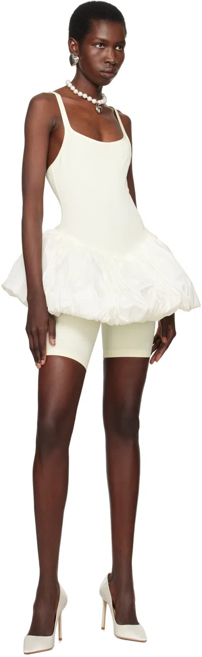 D'heygere Ssense Exclusive Bridal Capsule Faux-pearl Necklace In White Pearl/silver