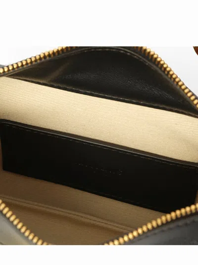 Jacquemus Le Bisou Perle Smooth Leather Bag In Black