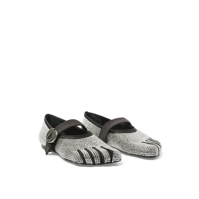 Coperni Black Slip On Ballet Flats In Black